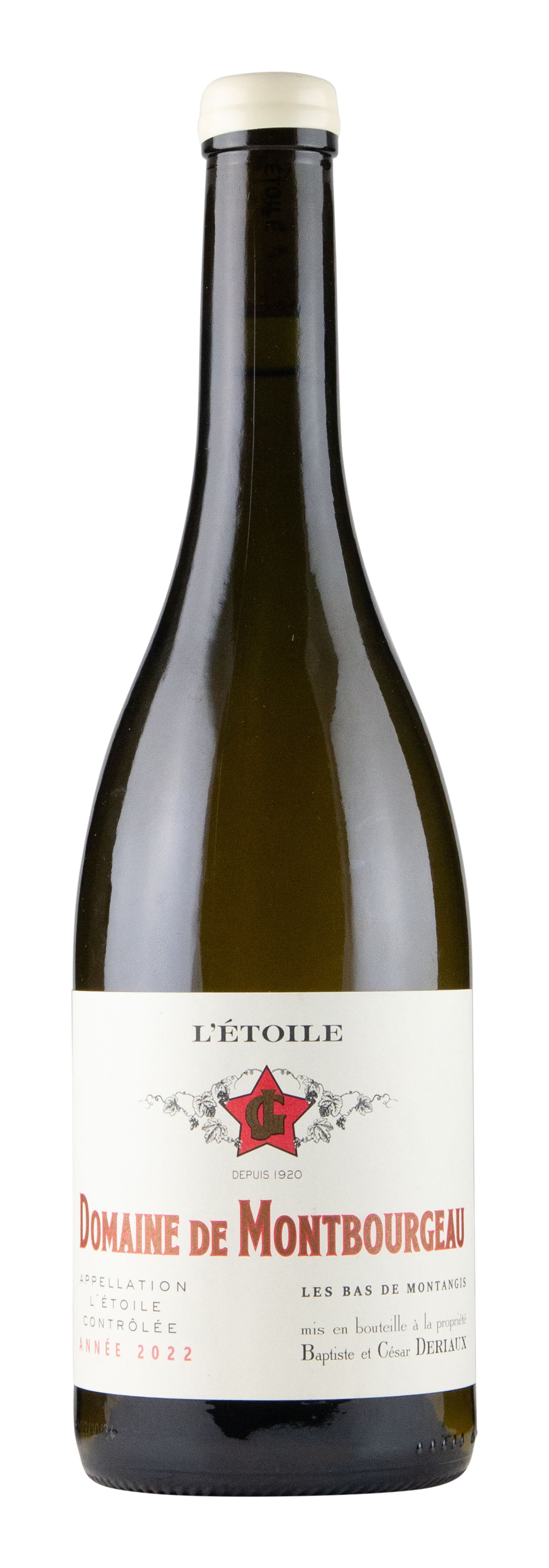 Domaine de Montbourgeau L'Etoile Chardonnay Ouillé Le Bas de Montangis 2022